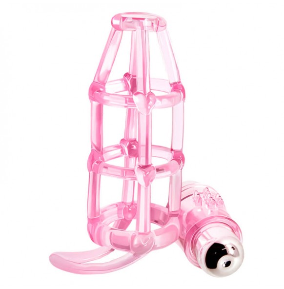 BAILE - Sweet Cage Vibrating Penis Sleeve BAILE - Sweet Cage Vibrating Penis Sleeve